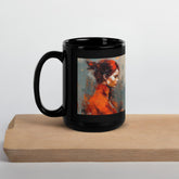 Classical Cadenzas Black Glossy Mug - Beyond T-shirts